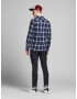 JACK & JONES Cămașă albastru / bleumarin / alb - Pled.ro