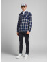 JACK & JONES Cămașă albastru / bleumarin / alb - Pled.ro