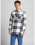 JACK & JONES Cămașă 'FINDER' albastru marin / alb - Pled.ro