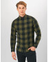 JACK & JONES Cămașă 'Gingham' oliv / negru - Pled.ro