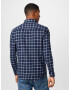 JACK & JONES Cămașă 'OWEN' bleumarin / alb - Pled.ro