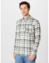 JACK & JONES Cămașă 'ROWEN GRINDLE WILLOW' bleumarin / verde / alb - Pled.ro