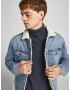 JACK & JONES Geacă de primăvară-toamnă crem / albastru denim - Pled.ro