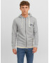 JACK & JONES Hanorac 'MIKK' bleumarin / gri amestecat / alb - Pled.ro