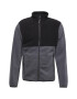 JACK & JONES Jachetă fleece 'FLAME' albastru porumbel / negru - Pled.ro