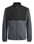 JACK & JONES Jachetă fleece 'Hyper' albastru porumbel / negru - Pled.ro