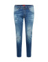 JACK & JONES Jeans 'Glenn' albastru denim - Pled.ro