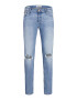 JACK & JONES Jeans 'GLENN' albastru denim - Pled.ro