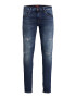 JACK & JONES Jeans 'LIAM' albastru închis - Pled.ro