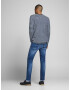 JACK & JONES Jeans 'Tim' albastru denim / maro - Pled.ro