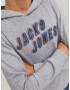 Jack & Jones Junior Bluză de molton albastru închis / gri / portocaliu / roșu - Pled.ro