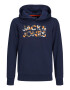 Jack & Jones Junior Bluză de molton albastru / portocaliu - Pled.ro