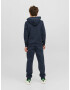 Jack & Jones Junior Bluză de molton 'JOSH' bleumarin / alb - Pled.ro