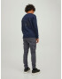 Jack & Jones Junior Bluză de molton bleumarin / oliv - Pled.ro