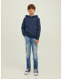 Jack & Jones Junior Bluză de molton bleumarin / portocaliu - Pled.ro