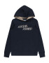 Jack & Jones Junior Bluză de molton 'FRIDAY' bleumarin / gri / alb - Pled.ro