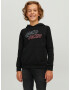 Jack & Jones Junior Bluză de molton 'Friday' gri / roz / negru / alb - Pled.ro