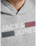 Jack & Jones Junior Bluză de molton gri amestecat / roşu închis / negru / alb - Pled.ro