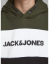 Jack & Jones Junior Bluză de molton maro mokka / negru / alb - Pled.ro