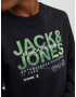 Jack & Jones Junior Bluză de molton verde / negru / alb - Pled.ro