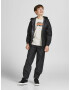 Jack & Jones Junior Salopetă negru / alb - Pled.ro