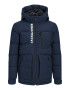 Jack & Jones Junior Geacă de iarnă 'OTTO' bleumarin / alb - Pled.ro