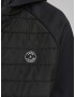 Jack & Jones Junior Geacă de primăvară-toamnă negru / alb - Pled.ro