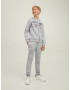 Jack & Jones Junior Hanorac 'Logo' gri amestecat / roșu / negru - Pled.ro