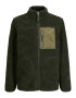 Jack & Jones Junior Jachetă fleece 'Park' oliv / verde închis - Pled.ro