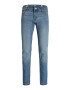 Jack & Jones Junior Jeans 'GLENN' albastru / albastru denim / negru / alb - Pled.ro