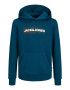 Jack & Jones Junior Pulover albastru / kaki / alb - Pled.ro