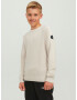 Jack & Jones Junior Pulover 'FILO' crem / negru - Pled.ro