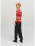 Jack & Jones Junior Pulover 'Hoho' maro / galben / roșu / alb - Pled.ro