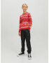 Jack & Jones Junior Pulover 'Hoho' maro / galben / roșu / alb - Pled.ro