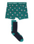 Jack & Jones Junior Seturi de lenjerie 'SWEET SANTA' bleumarin / verde pin / roșu / alb - Pled.ro