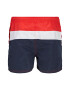 Jack & Jones Junior Șorturi de baie 'Crete' bleumarin / roși aprins / alb - Pled.ro