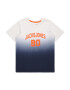 Jack & Jones Junior Tricou 'AIRDIP' bleumarin / portocaliu / alb - Pled.ro