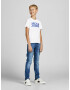 Jack & Jones Junior Tricou albastru / albastru noapte / alb - Pled.ro