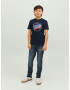 Jack & Jones Junior Tricou 'Cody' albastru / albastru noapte / roșu / alb - Pled.ro