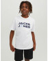 Jack & Jones Junior Tricou albastru / negru / alb - Pled.ro