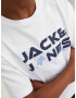 Jack & Jones Junior Tricou albastru / negru / alb - Pled.ro