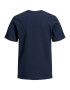 Jack & Jones Junior Tricou albastru noapte / roșu pepene / alb - Pled.ro