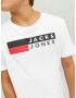 Jack & Jones Junior Tricou albastru noapte / roși aprins / alb - Pled.ro