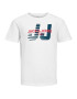 Jack & Jones Junior Tricou albastru / roșu / alb - Pled.ro