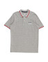 Jack & Jones Junior Tricou 'ATLAS' bleumarin / gri amestecat / roșu / alb - Pled.ro