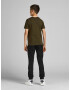 Jack & Jones Junior Tricou 'Bilo' albastru deschis / oliv / verde deschis / alb - Pled.ro