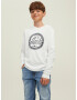 Jack & Jones Junior Tricou bleumarin / alb - Pled.ro