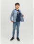 Jack & Jones Junior Tricou bleumarin / alb - Pled.ro