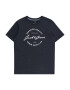 Jack & Jones Junior Tricou bleumarin / alb - Pled.ro