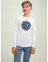 Jack & Jones Junior Tricou bleumarin / albastru închis / roșu / alb - Pled.ro